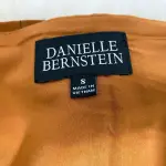 Danielle Bernstein Pintuck Corset Crop Top Size 8