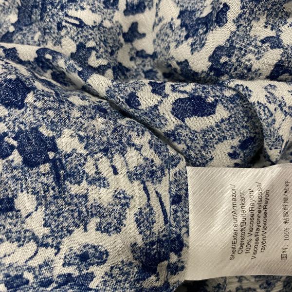 DKNY Jeans Abstract Print V-Neck Top