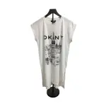 DKNY NYC Skyline Graphic High-Low Tunic