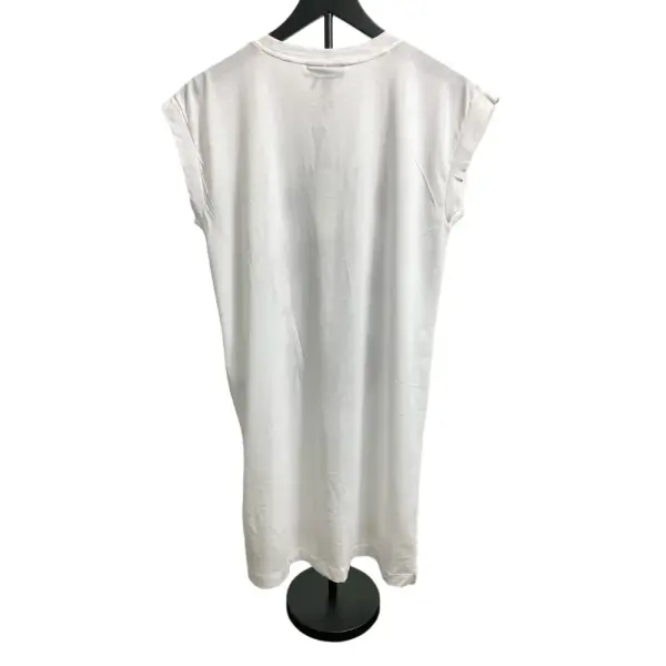 DKNY NYC Skyline Graphic High-Low Tunic