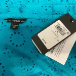 Guess Nuala Eyelet Ruffle Peplum Tank Top