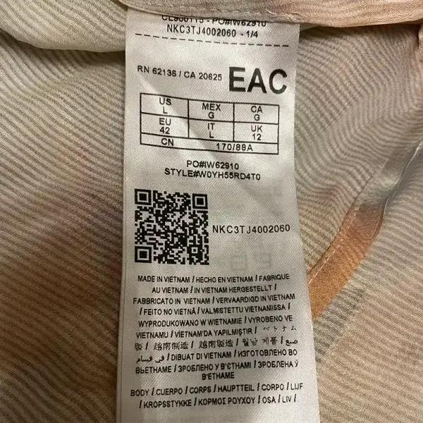 Guess Cleo Tie Dye Button Up Shirt Smoked Pearl