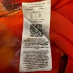 Guess Orange Multi Ikat Print Halter Angelica Maxi Dress