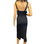 Guess Nyx Ribbed Knit Bodycon Midi Dress