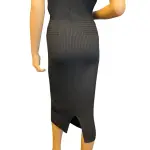 Guess Nyx Ribbed Knit Bodycon Midi Dress