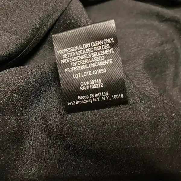 Halston Black Sleeveless Cowl Drape Satin Crepe Dress