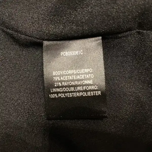 Halston Black Sleeveless Cowl Drape Satin Crepe Dress