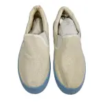 Hippo Sports Beige Slip-On Shoes with Blue Sole