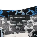 INC International Concepts Floral Print Peplum Top