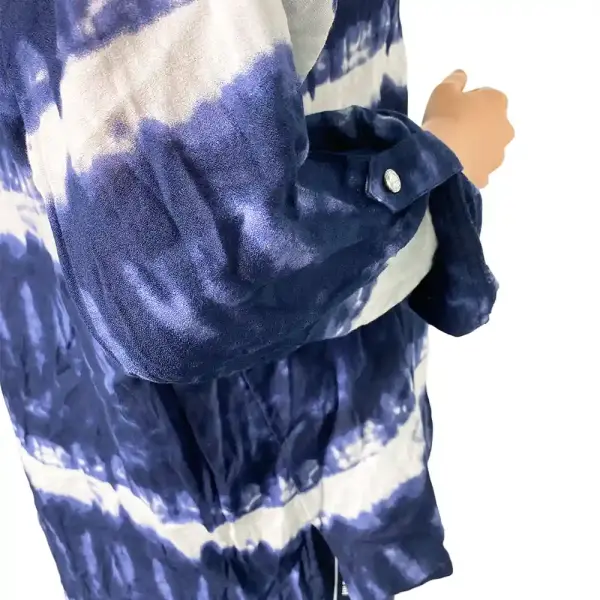 INC International Concepts Tie-Dye Utility Shirt