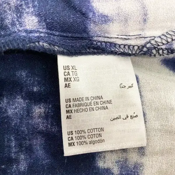 INC International Concepts Tie-Dye Utility Shirt