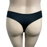 INC International Concepts Black Lace Thong
