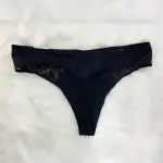 INC International Concepts Black Lace Thong