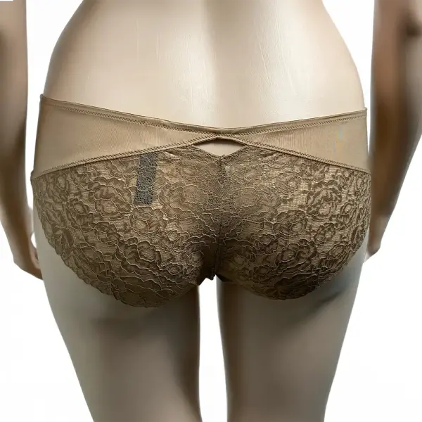 INC International Concepts Taupe XL Lace Back Hipster