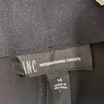 INC International Concepts High Rise Bootcut Pull On Pants