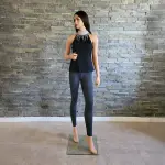 INC International Concepts Rhinestone Collar Sleeveless Top Black Size M