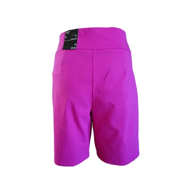 INC International Concepts Bermuda Shorts Fuchsia Pull On Stretch