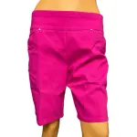 INC International Concepts Bermuda Shorts Fuchsia Pull On Stretch
