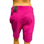 INC International Concepts Bermuda Shorts Fuchsia Pull On Stretch
