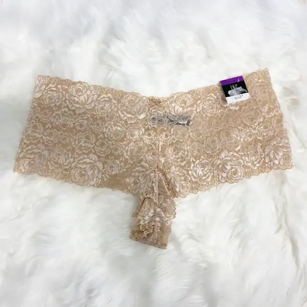 INC Intimates Lace Boyshort Panties Frappe XXL
