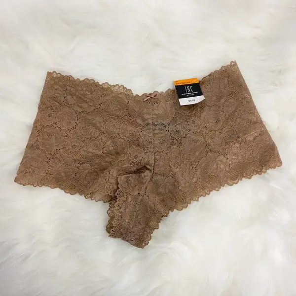 INC Intimates Small Taupe Boy Short