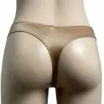 INC International Concepts Taupe Dream Large Lace Thong