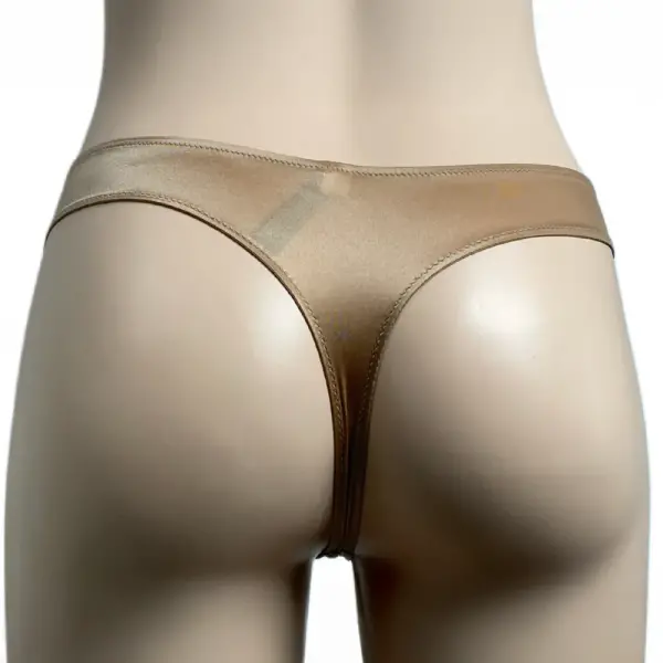 INC International Concepts Taupe Dream Large Lace Thong