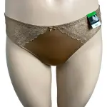 INC International Concepts Taupe Dream Large Lace Thong