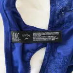 INC International Concepts Bright Blue Small Lace Thong