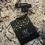 INC International Concepts Intimates Pajama Set Snakeskin Print Two Piece