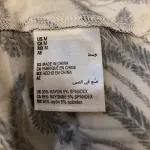 INC International Concepts Black and White Paisley Print Maxi Dress