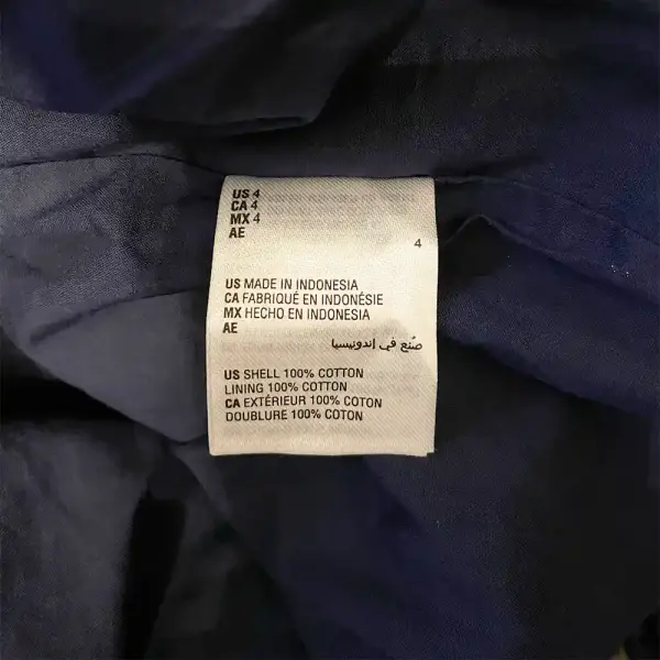 INC International Concepts Indigo Navy Eyelet Shirtdress