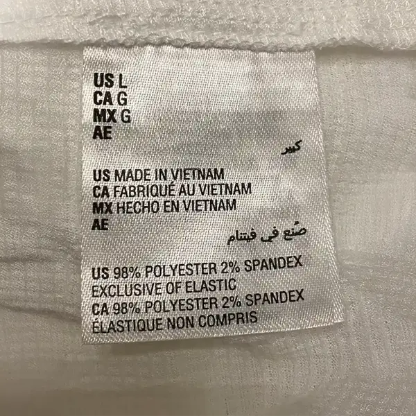 INC International Concepts Ruched Top White V Neck Flutter Sleeve Tie Front