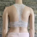 Jenni by Jennifer Moore White Lace Racerback Bralette