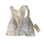 Jenni by Jennifer Moore White Small Lace Racerback Bralette