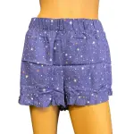 Jenni Intimates Celestial Star Print Pajama Set Tank and Shorts Blue