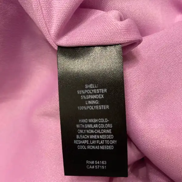 Jessica Howard Scuba Dress Orchid Pink Halter Peplum Rosette