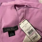 Jessica Howard Scuba Dress Orchid Pink Halter Peplum Rosette