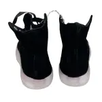 Joe Boxer Ry Black Velvet High Top Sneakers