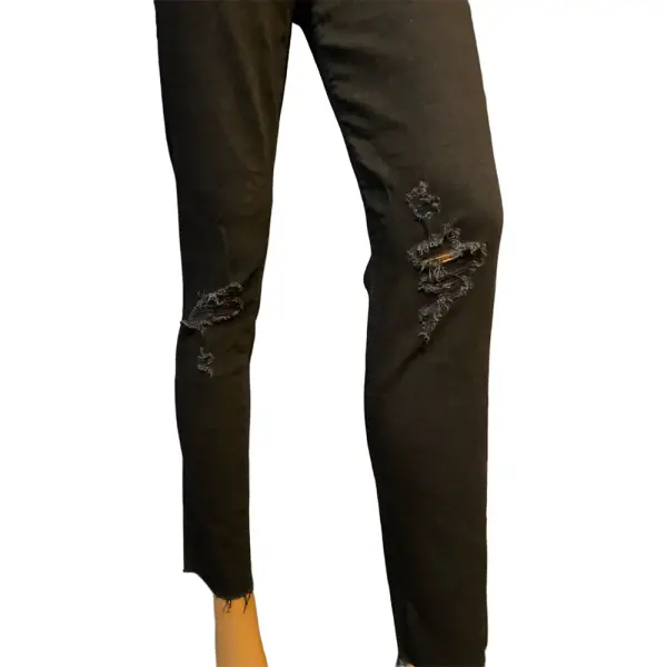 Joe’s Jeans The Charlie High Rise Skinny Ankle Distressed Jeans Size 30