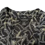 Jones Wear Petite Black Snakeskin Print Blouse