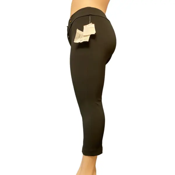 Kasper Dress Pants with Button Detail Waistband