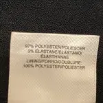 Le Suit Petite Flared Hem Knee Length Skirt Black Size 6P