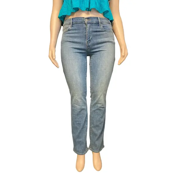 Levi's 505 Straight Leg Jeans Light Wash