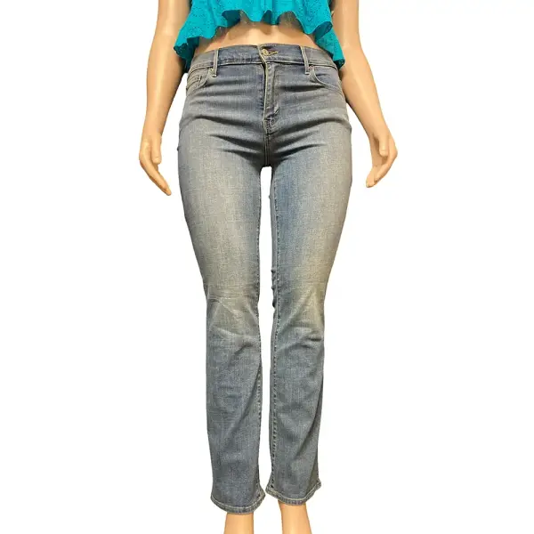 Levi's 505 Straight Leg Jeans Light Wash