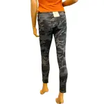 Levi's 721 High Rise Skinny Jeans Camo Print Raw Hem