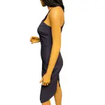 Likely Carolyn Blue Halter Sheath Dress Size 4