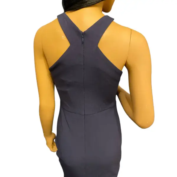 Likely Carolyn Blue Halter Sheath Dress Size 4