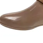 Link Forever Brown and Gold Ankle Boots Size 4