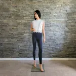 Lucy Paris Abigail White Lace Mock Neck Cropped Top